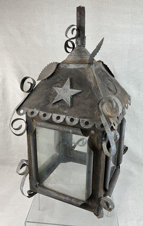Punched Tin Lantern - 7