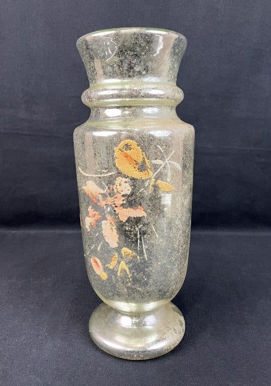 Mercury Glass Decorated Vessel (1 of 7)