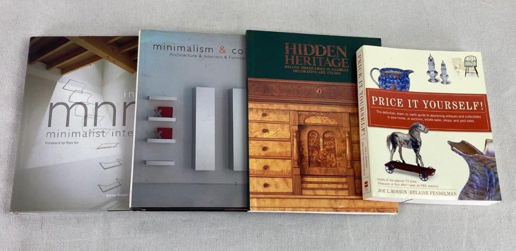 Assortment of Design and Antique Books - 2