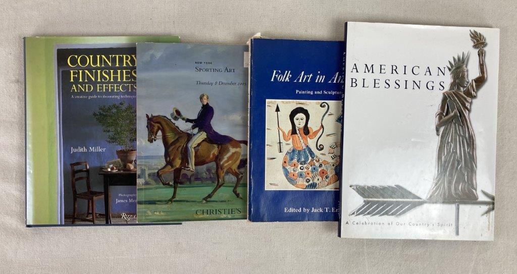 Assortment of American Art Books - 2