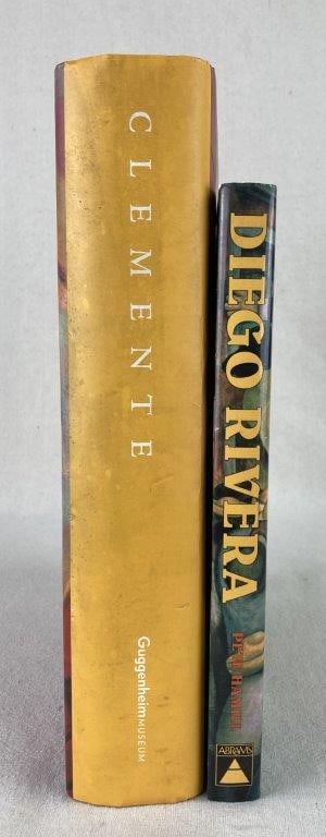 Francesco Clemente and Diego Rivera Art Books - 3