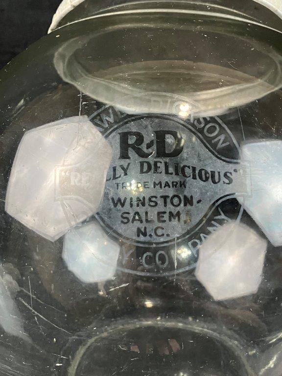Rawls Dickson Candy Company General Store Counter Jar - 5