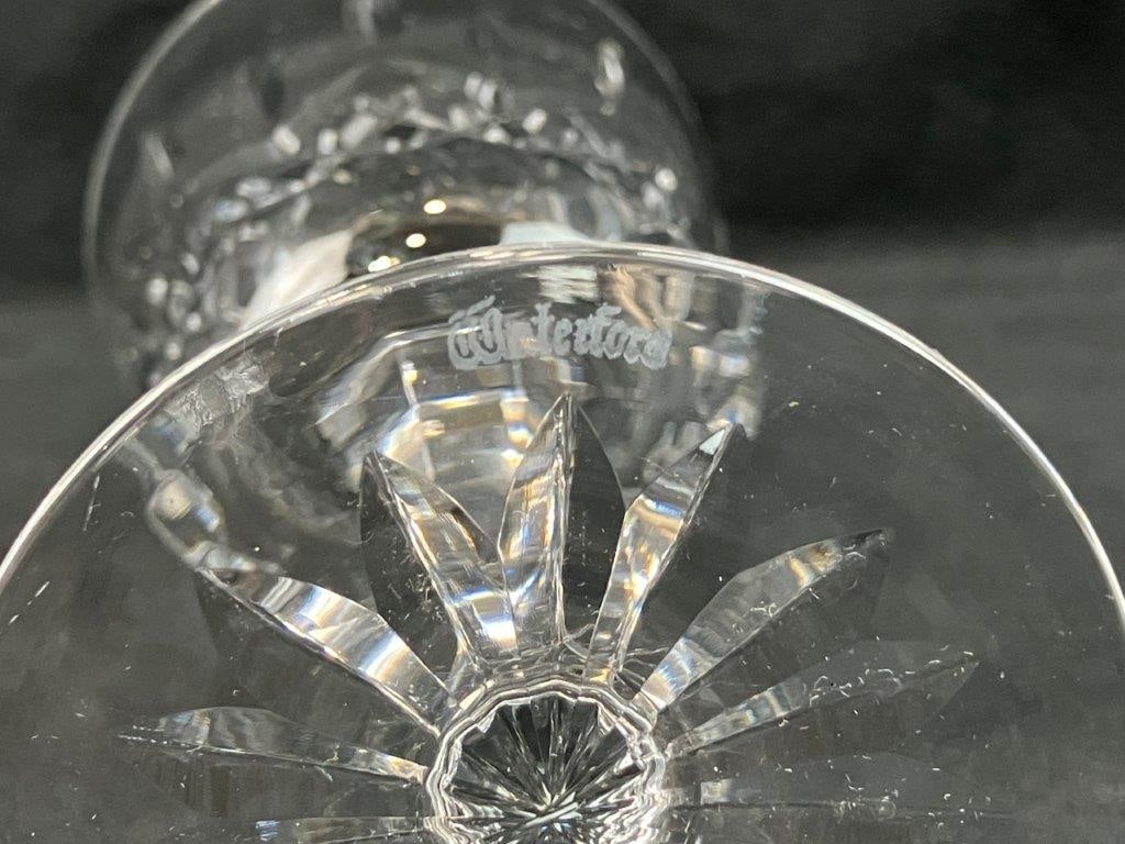 Pair of Waterford Crystal Glasses - 7