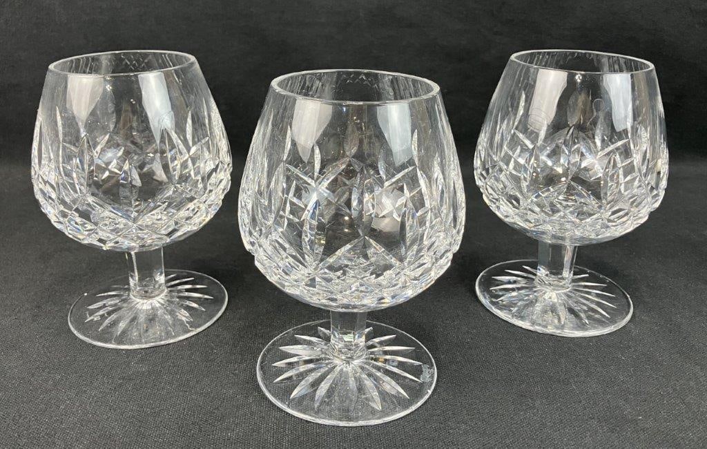 Three Waterford Brandy Glasses (1 of 7)