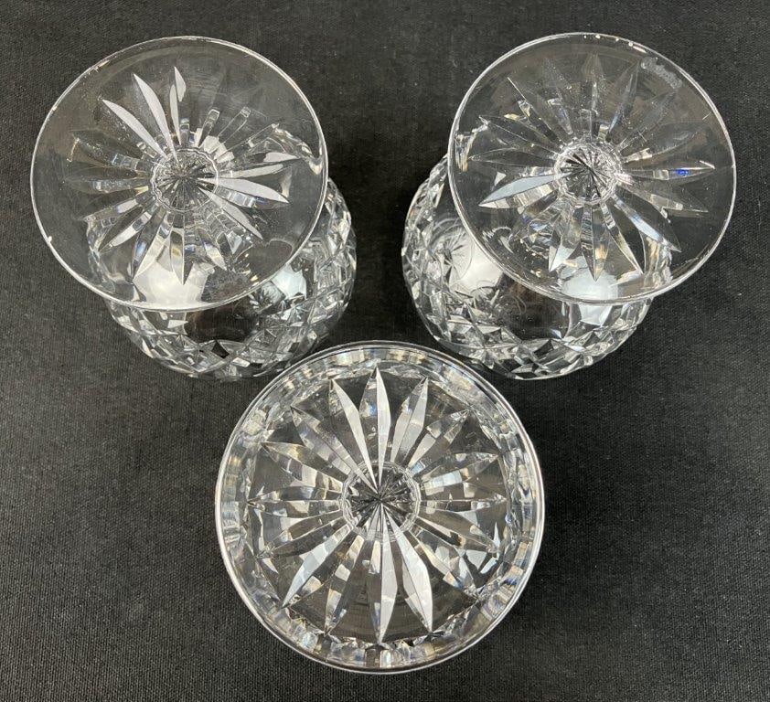 Three Waterford Brandy Glasses - 7