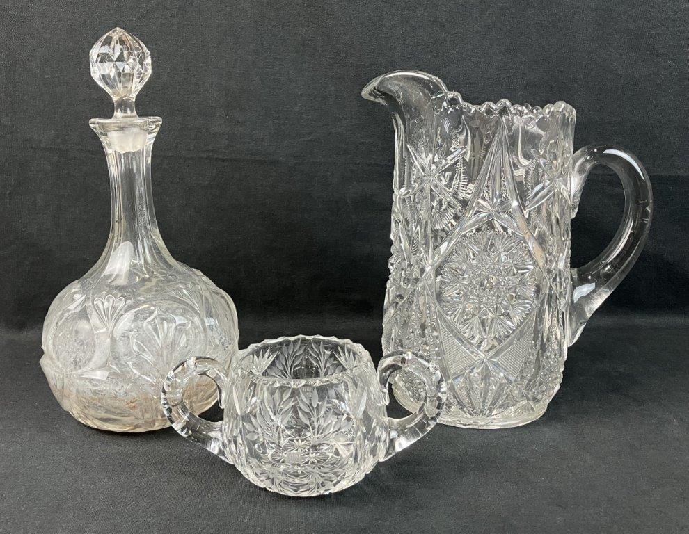 Pressed Glass Assortment - 2