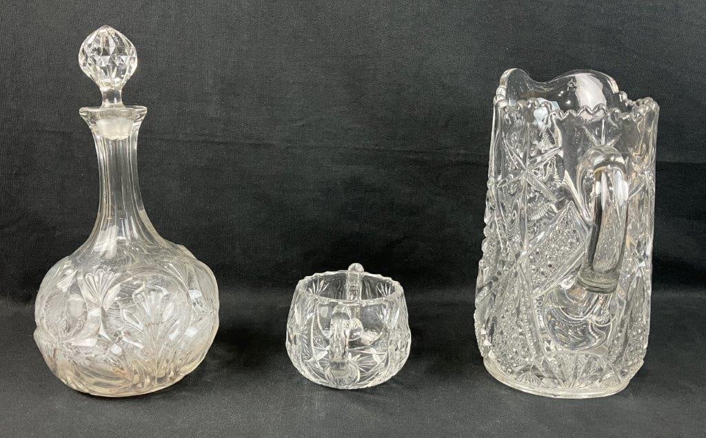 Pressed Glass Assortment - 4
