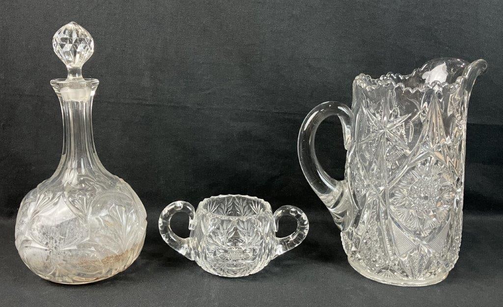 Pressed Glass Assortment - 5