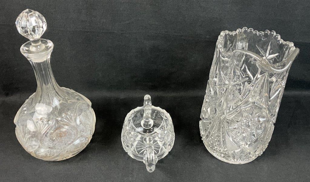 Pressed Glass Assortment - 8