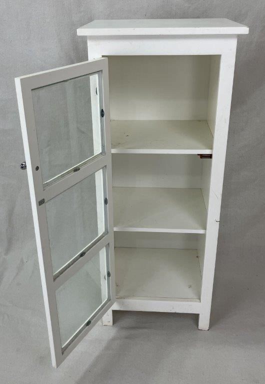 White Contemporary Cabinet - 4