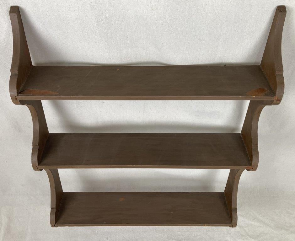 Country Wood Wall Shelf - 2