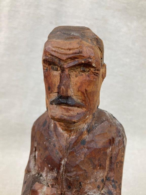 Folk Art Figural Carving - 2