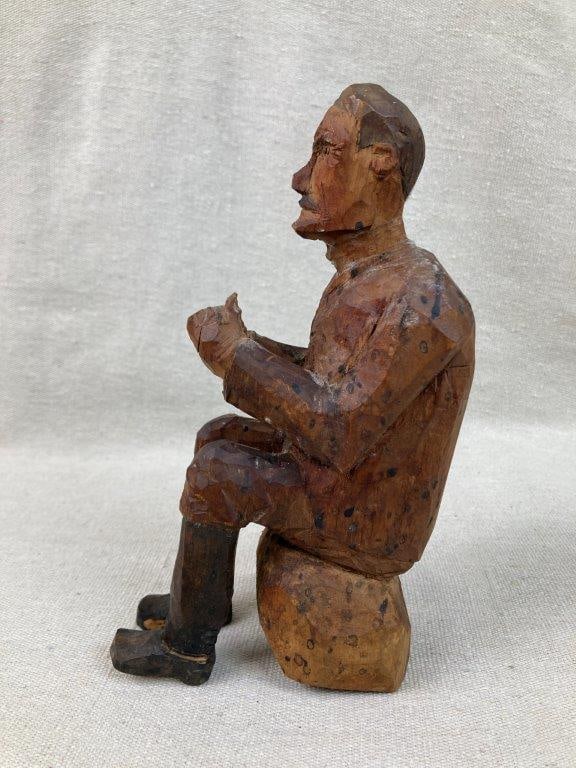 Folk Art Figural Carving - 4