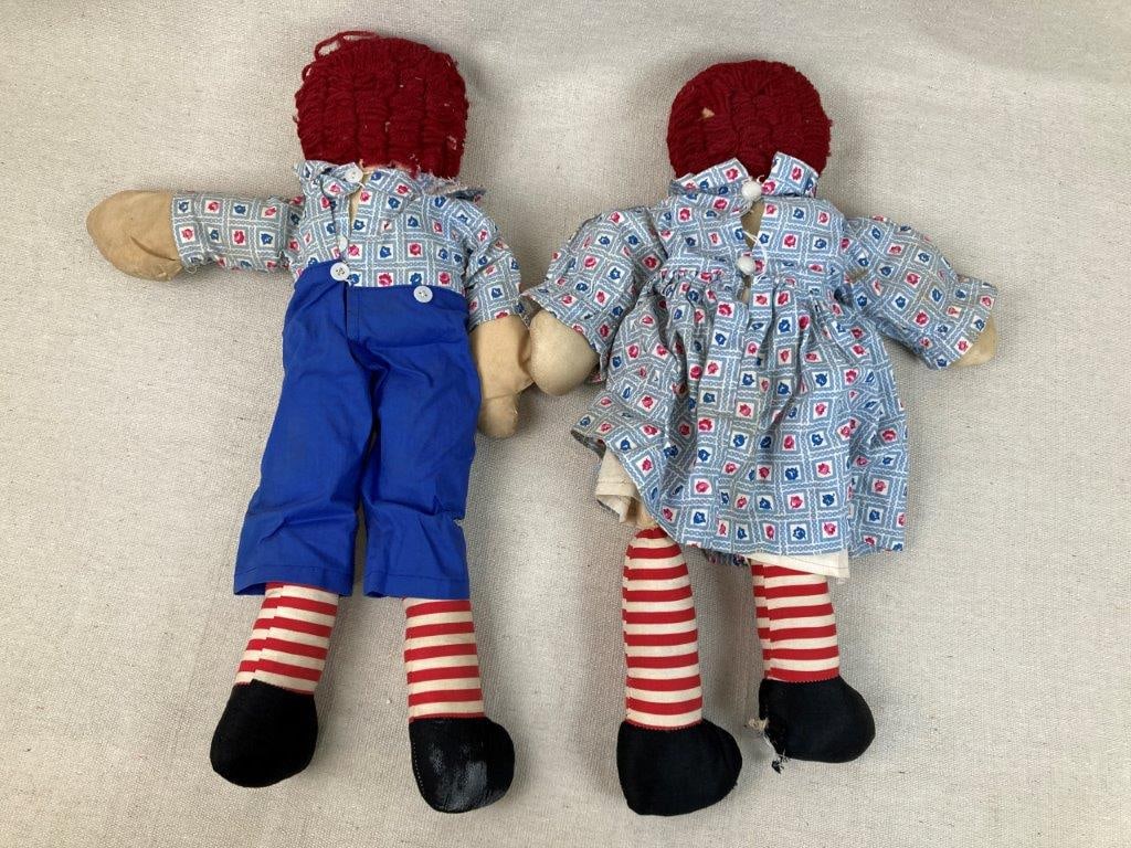 Raggedy Ann and Andy Dolls - 6