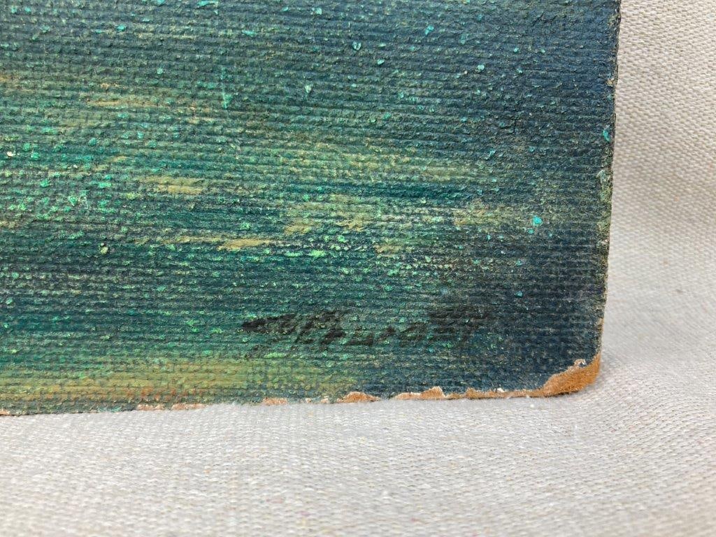Sailboat Seascape Oil Painting - 4
