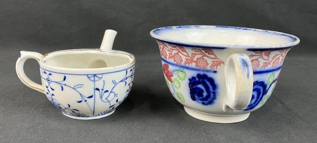 Three Dishes Including Ironstone - 3