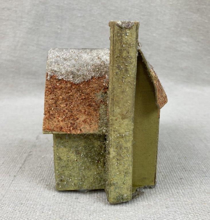 Miniature Paper Mache House - 2