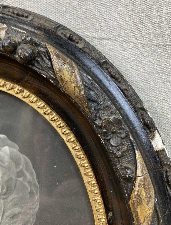 President Abraham Lincoln Print in Antique Frame - 4
