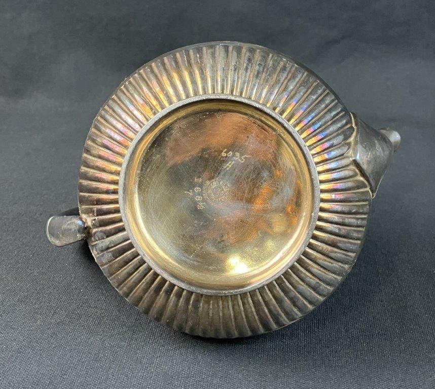 19th Century Silverplate Teapot - 5