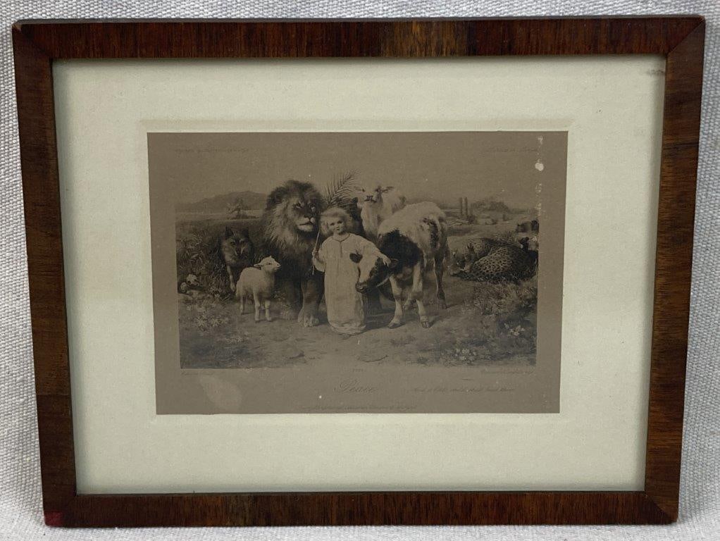 Peaceable Kingdom Animal Lithograph After William Strutt (1 of 7)