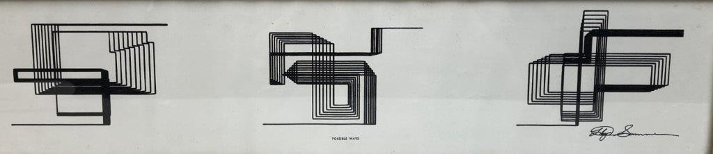 Lloyd Sumner “Possible Ways” Lithograph - 2