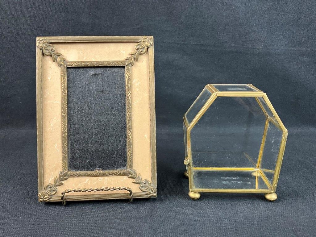 Brass Frame and Glass Box - 2