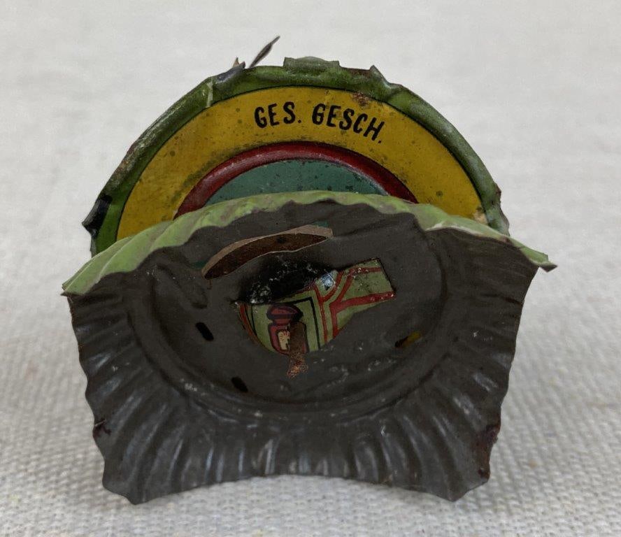Tin Lithograph Carousel Toy - 7