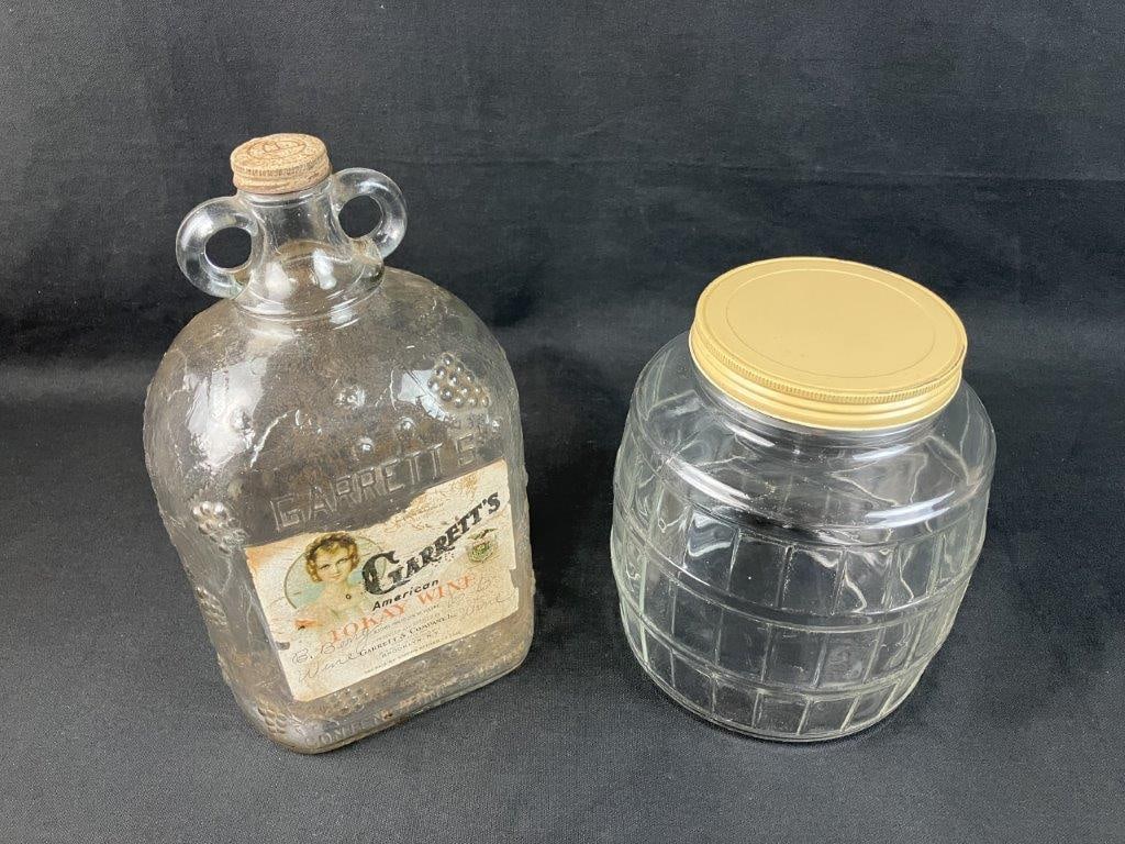 Early 20th Century Glass Display Jars - 2