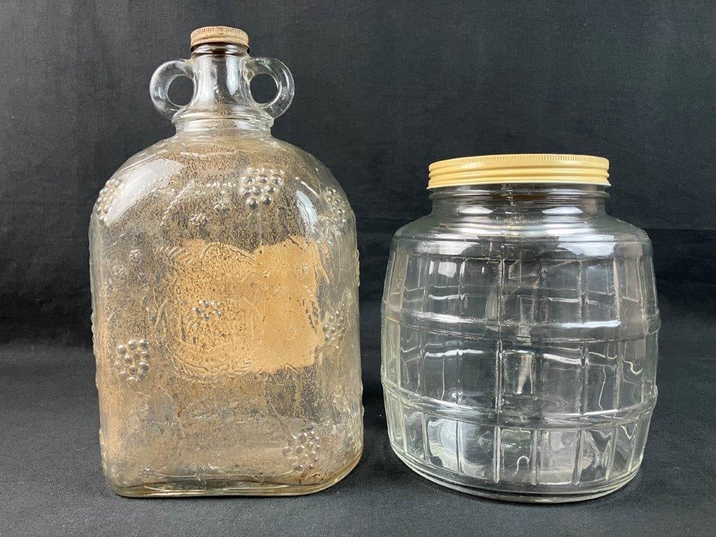Early 20th Century Glass Display Jars - 4