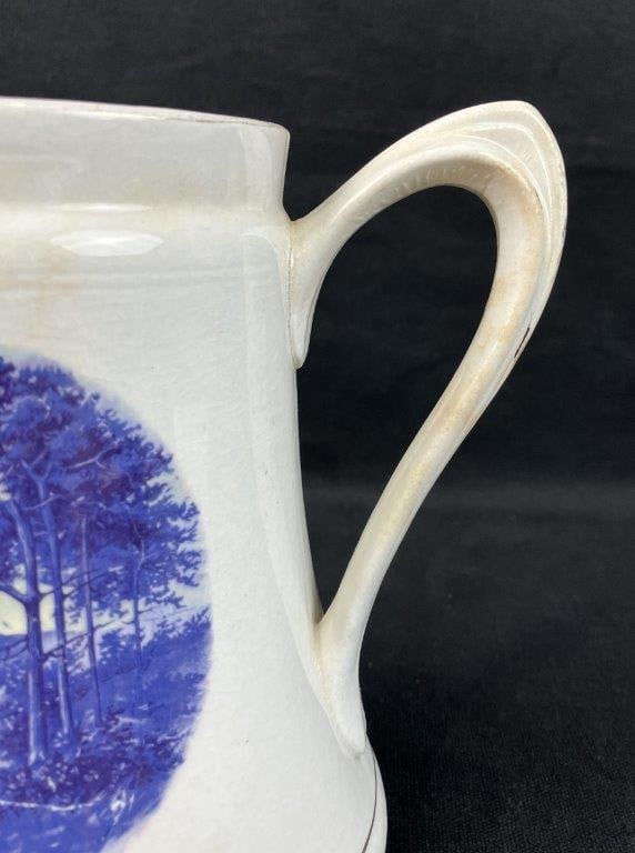 Decorated Ironstone Pitcher - 4