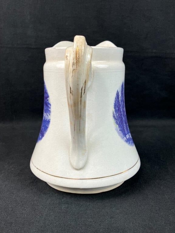 Decorated Ironstone Pitcher - 5