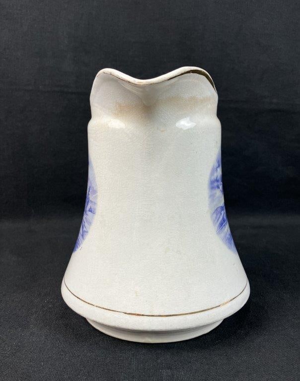 Decorated Ironstone Pitcher - 7