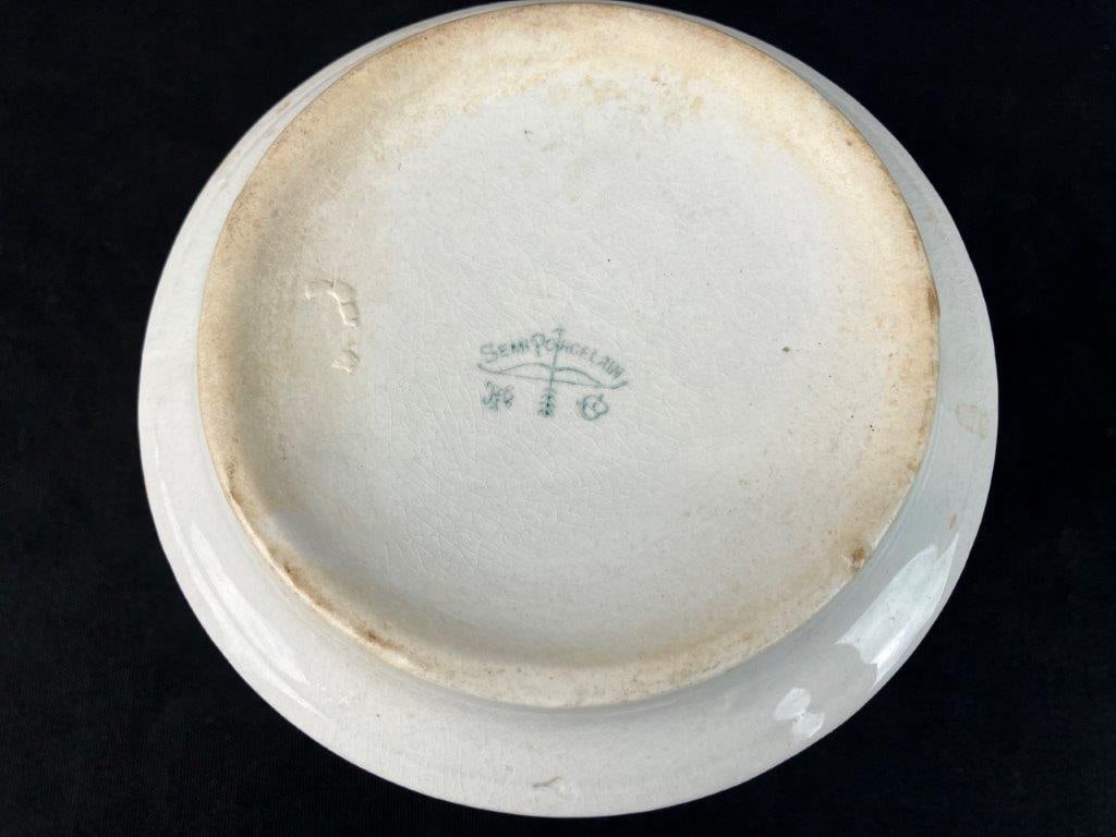 Decorated Ironstone Pitcher - 9