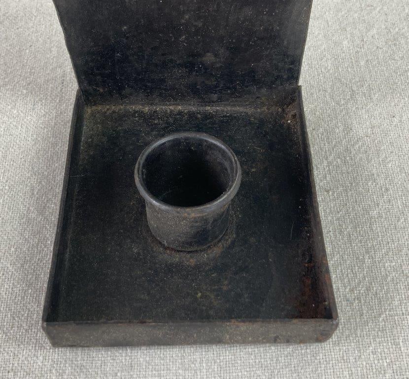 Black Iron Candle Holder - 3