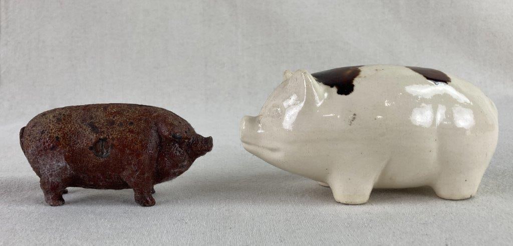 Three Pig Themed Still Banks - 4