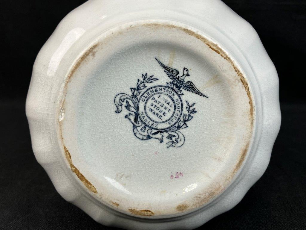 Decorated Ironstone Pitcher - 7