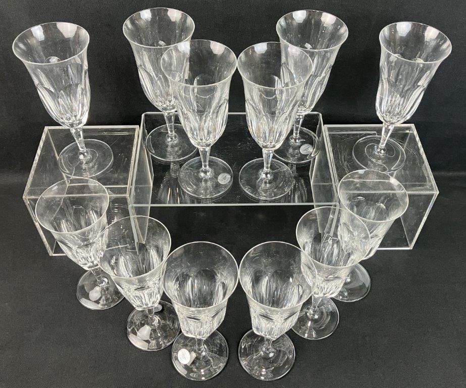 Twelve Gorham Crystal Glasses - 2