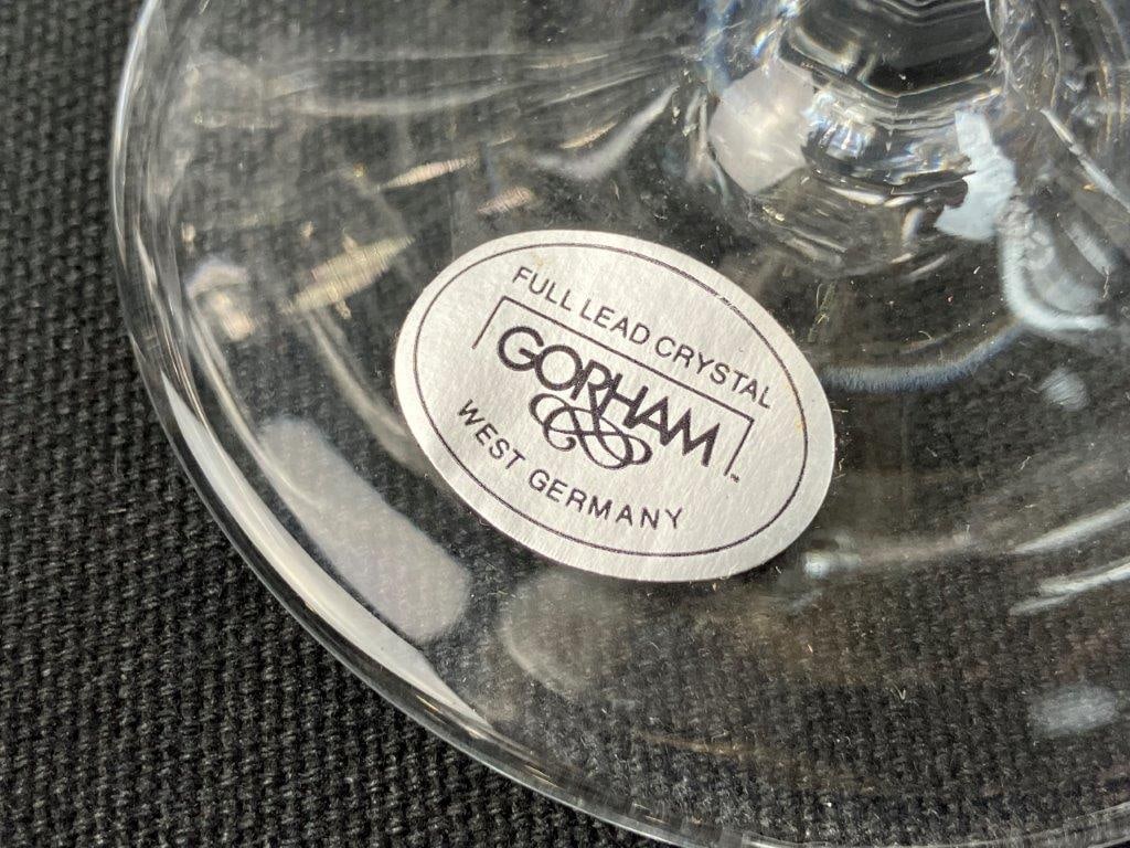 Twelve Gorham Crystal Glasses - 3