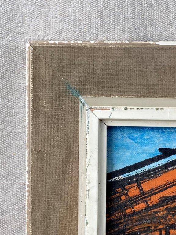 Modernist Sailboat Seascape Painting - 5