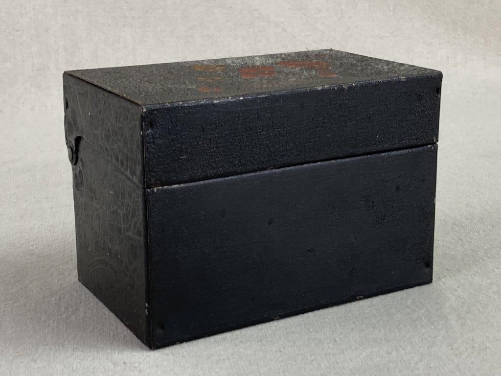 Black Tin Fruit Motif Box (1 of 6)