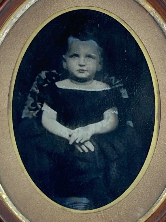19th Century Photograph Portrait of Young Girl - 2