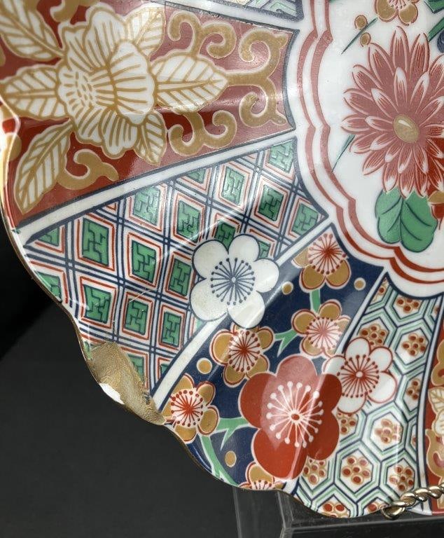Four Decorated Plates - 4