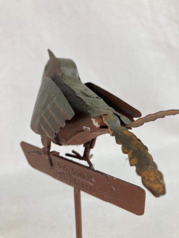 Metal Bird Garden Stake - 2