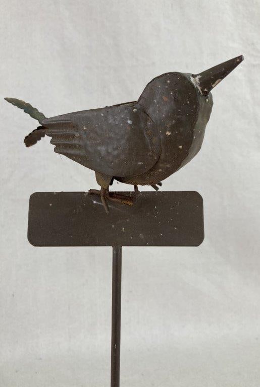 Metal Bird Garden Stake - 3