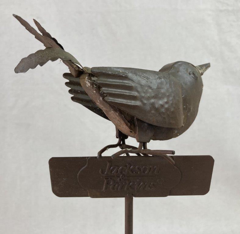 Metal Bird Garden Stake - 4