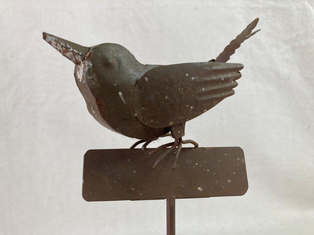Metal Bird Garden Stake - 5