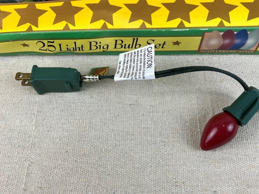 Christmas Light Set, - 2