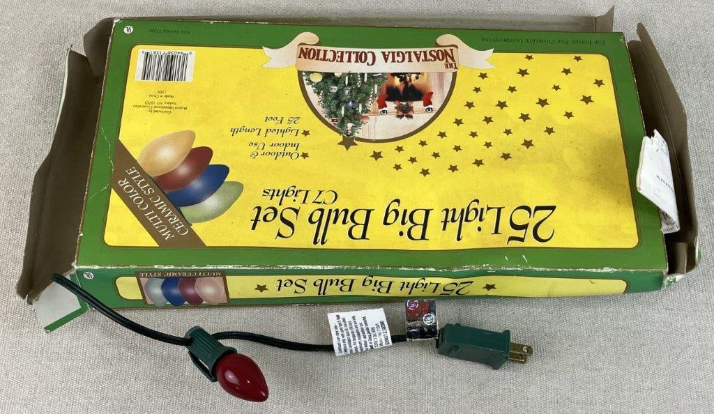 Christmas Light Set, - 5