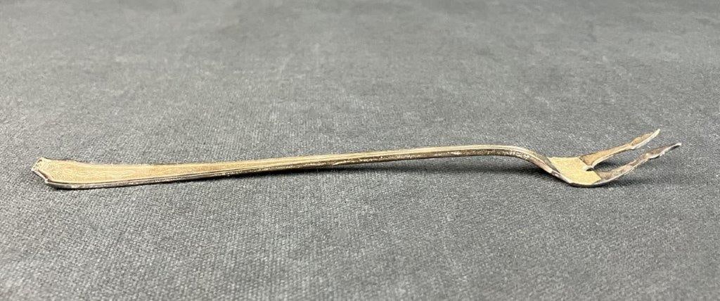 Sterling Silver Olive Fork - 4