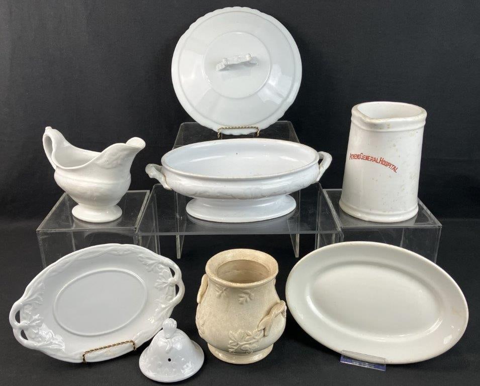 Eight Pieces of Ironstone (1 of 9)